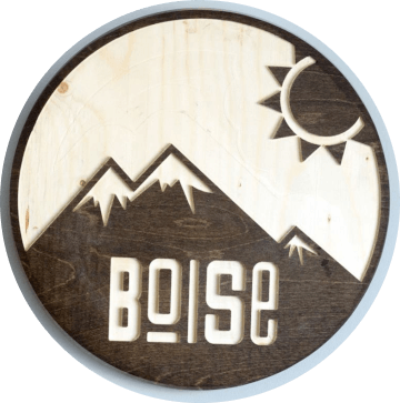 Custom Boise sign