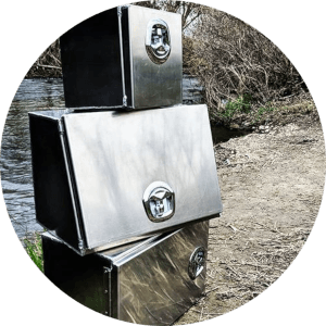 Custom toolboxes by Lost River Truck Products